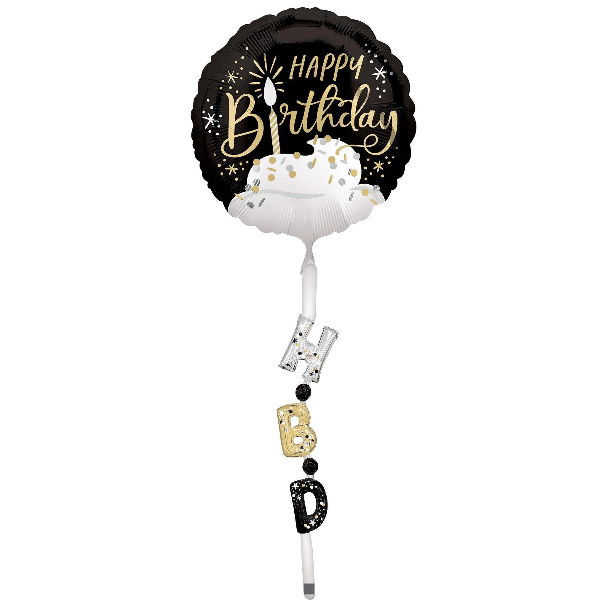 Happy Birthday Foil Balloon 9"